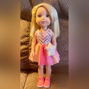 American Girl Wellie Wishers Camille Doll